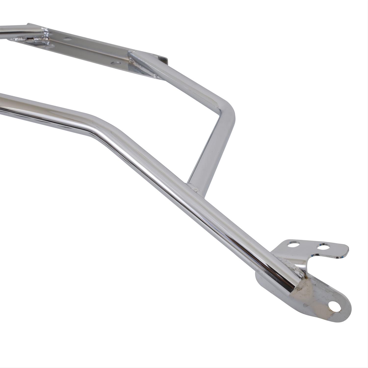 BBK Gripp Tubular Strut Tower Braces for 1996-2004 MUSTANG - 25160 Brace, Front Upper, Steel, Chrome, Ford, Each