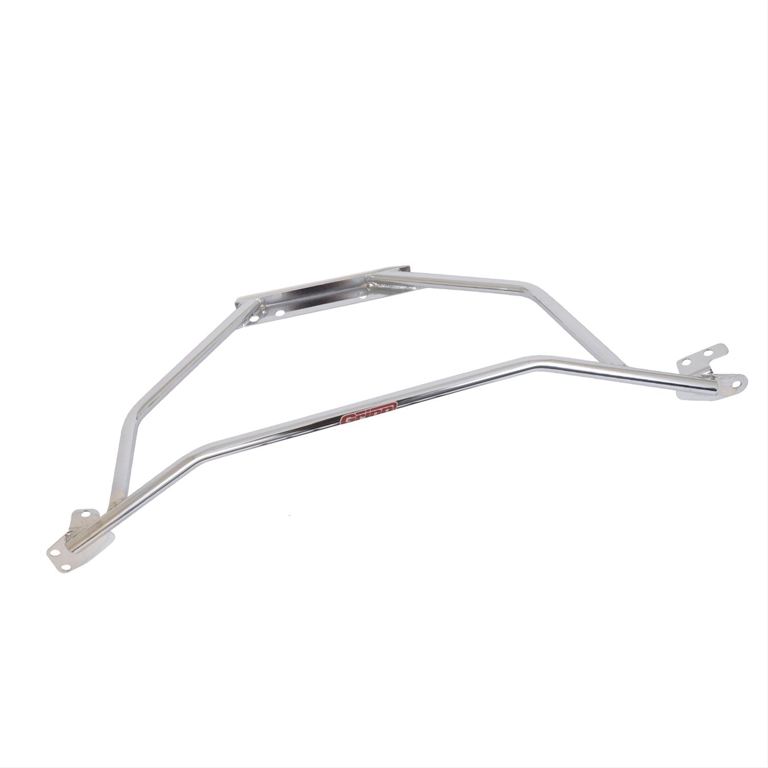 BBK Gripp Tubular Strut Tower Braces for 1996-2004 MUSTANG - 25160 Brace, Front Upper, Steel, Chrome, Ford, Each thumbnail 6