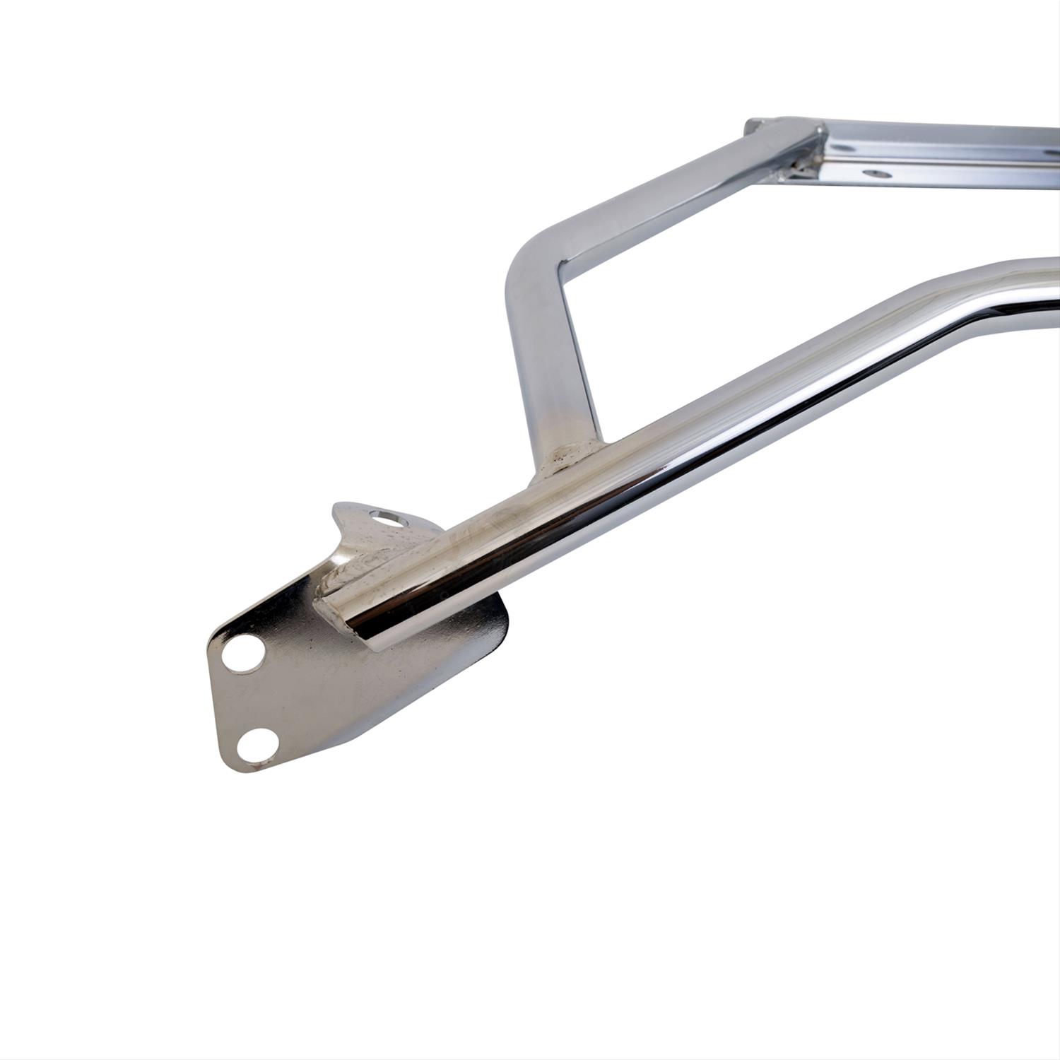 BBK Gripp Tubular Strut Tower Braces for 1996-2004 MUSTANG - 25160 Brace, Front Upper, Steel, Chrome, Ford, Each thumbnail 2