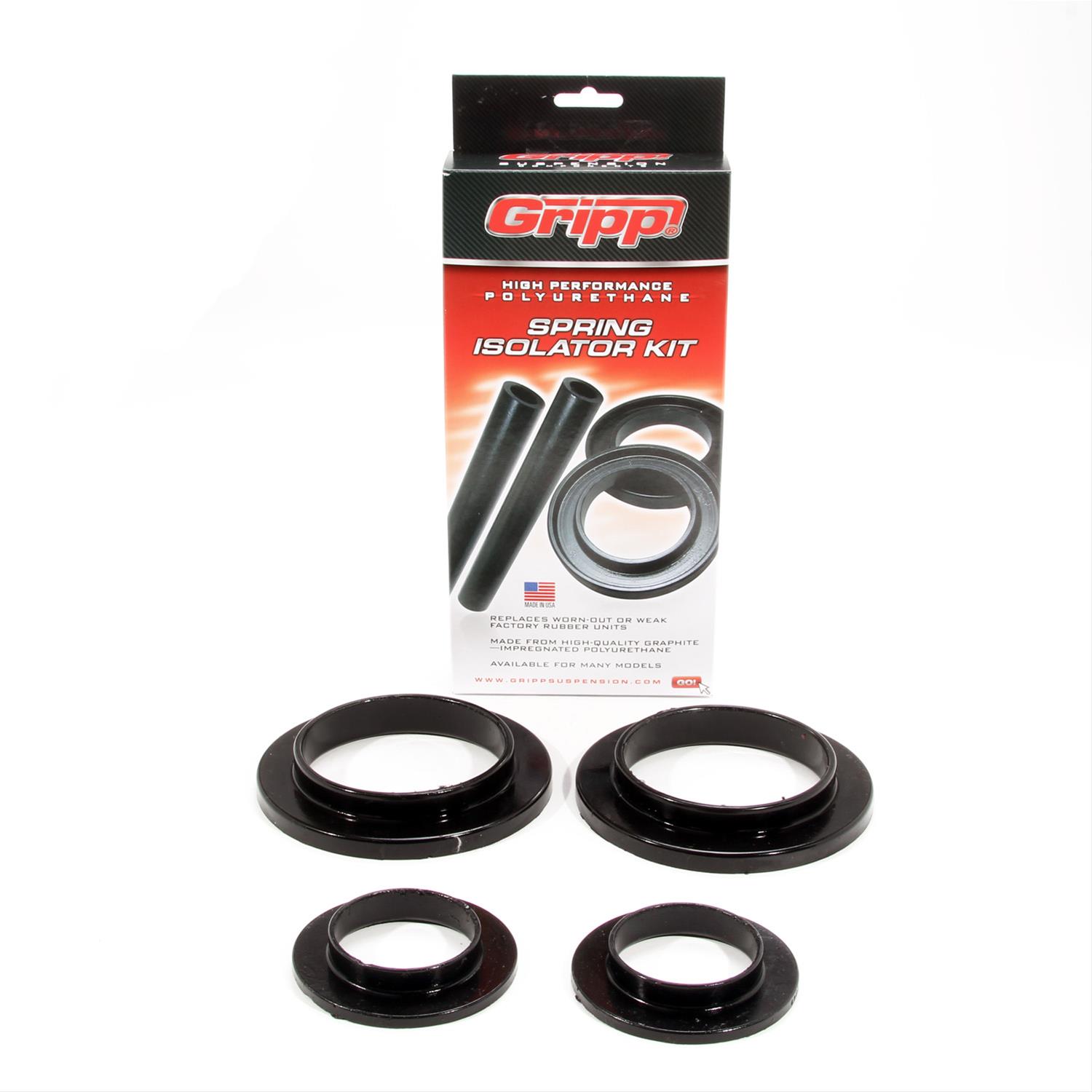 BBK Performance Polyurethane Rear Coil Spring Bushing Kit BBK Performance Polyurethane Rear Coil Spring Bushing Kit
