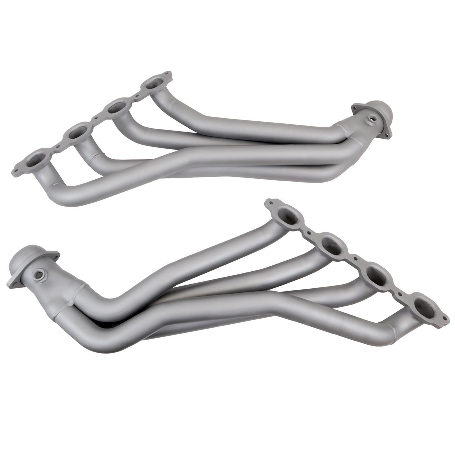 BBK Full-Length Headers 4044 Headers, Long Tube, Steel, Titanium Ceramic Finish, Chevy, 6.2L, Pair thumbnail 4