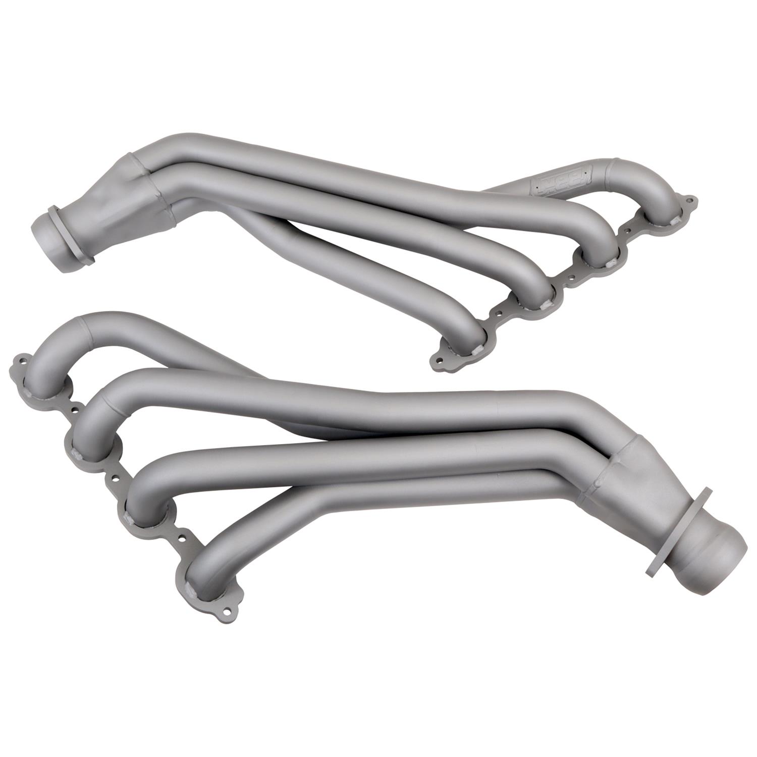 BBK Full-Length Headers 4044 Headers, Long Tube, Steel, Titanium Ceramic Finish, Chevy, 6.2L, Pair thumbnail 3