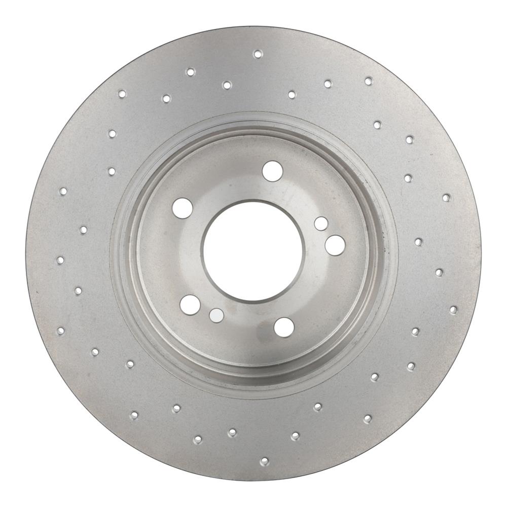 Brembo Xtra Drilled Performance Rotors 08.7211.2X Brake Rotor, Brembo, Solid, Cross-Drilled Surface, 11.42 in. Diameter, Iron, UV-Coated, Mercedes-Benz, Each thumbnail 3