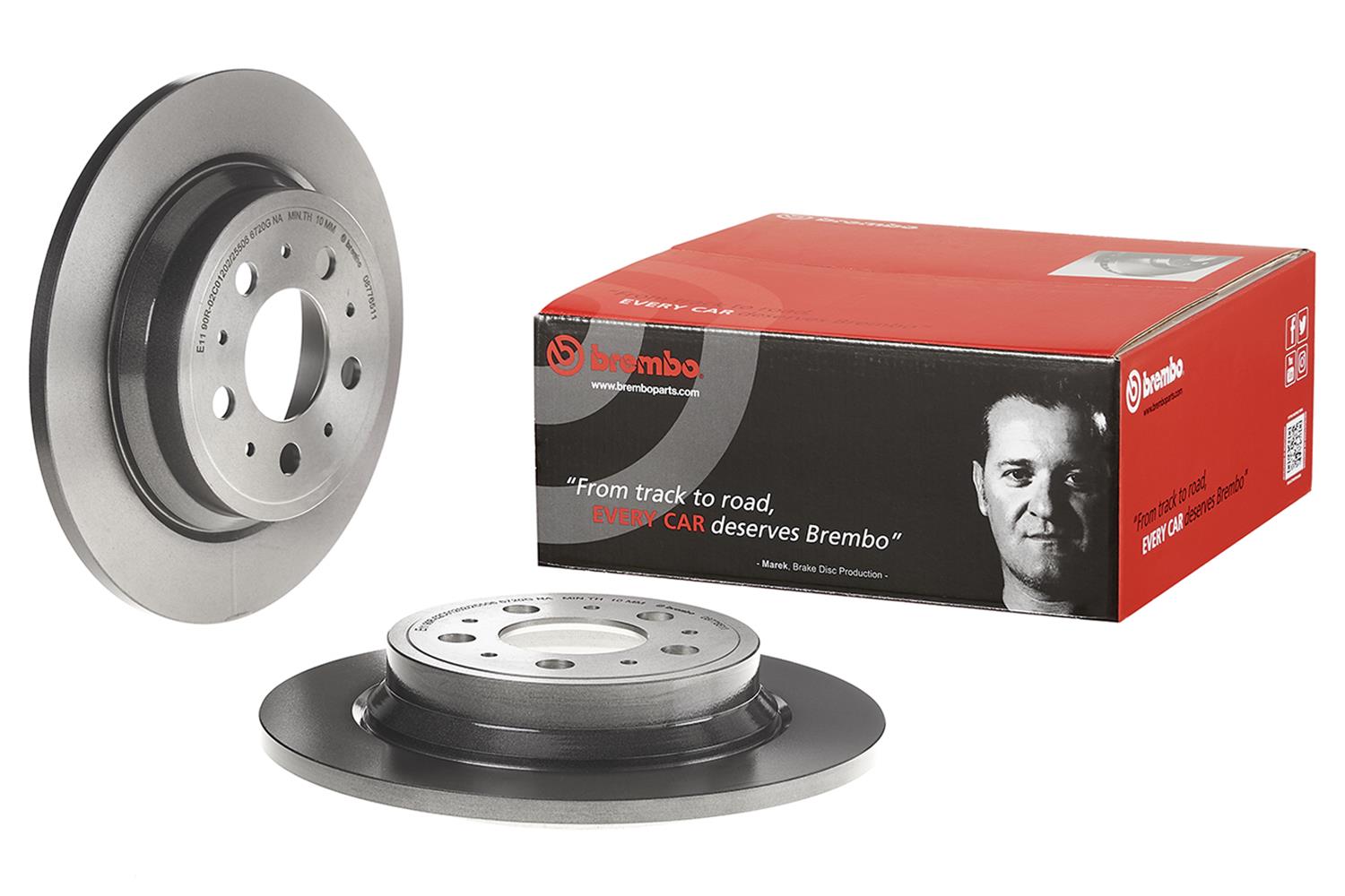 Brembo 3084255 - Disc Brake Rotor Kit (Front And Rear - View #10