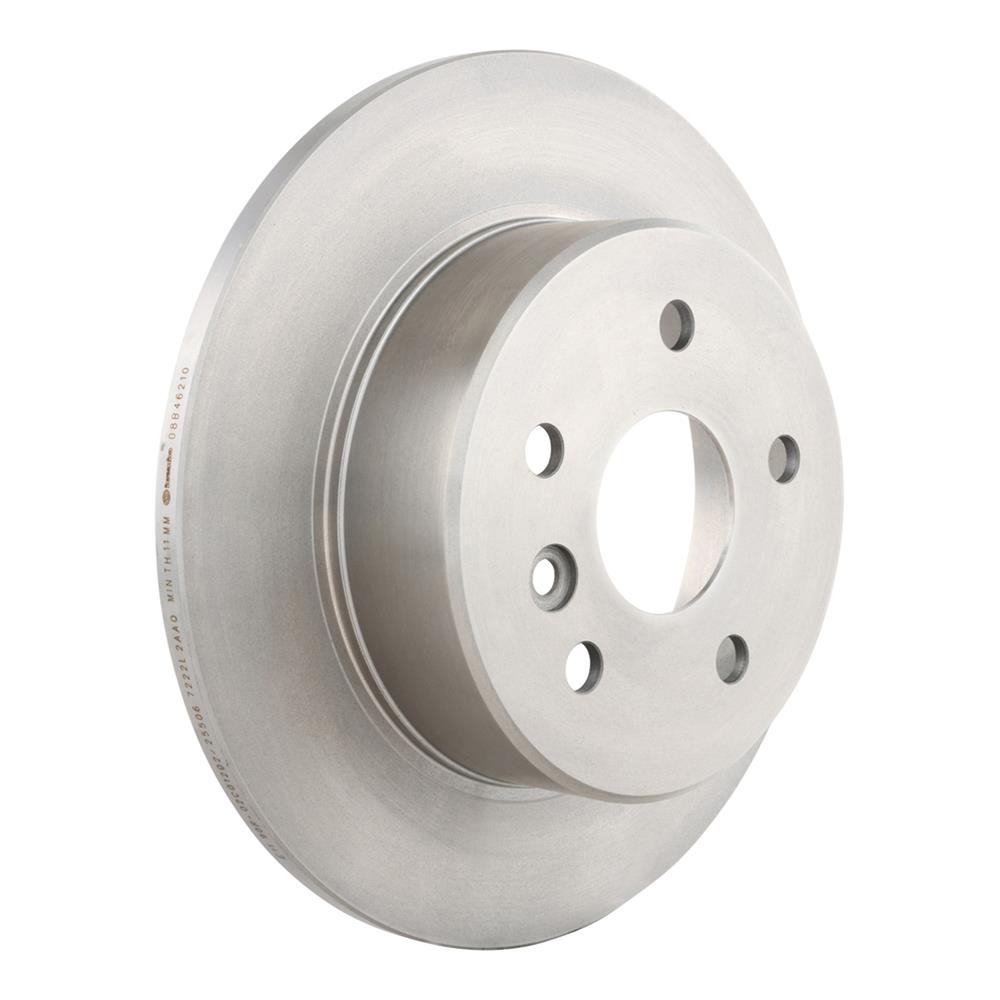 Brembo Premium UV Coated Brake Rotors 08.B462.10 Rotor, Brembo, Solid, Solid Surface, 11.34 in. Diameter, Iron, UV-Coated, Toyota, Each