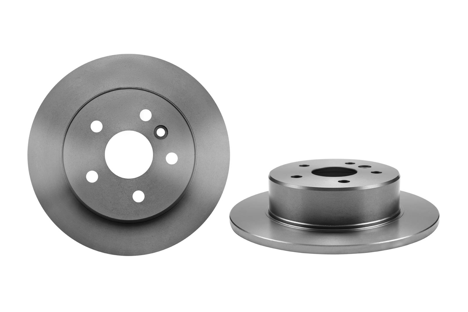Brembo Premium UV Coated Brake Rotors 08.B462.10 Rotor, Brembo, Solid, Solid Surface, 11.34 in. Diameter, Iron, UV-Coated, Toyota, Each thumbnail 6