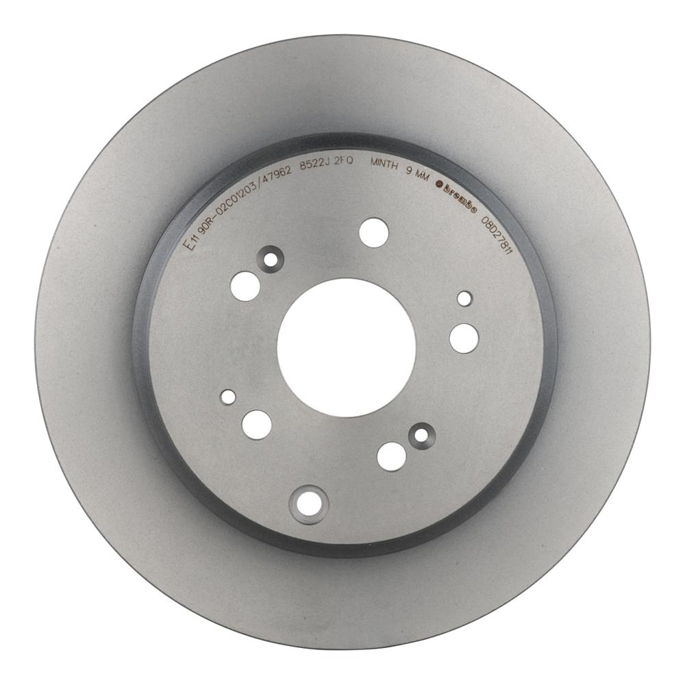 Dischi Freno Brembo Posteriore 08.7878.11 - Set Di 2 Con Verniciatura UV, Diametro 280mm - copertina