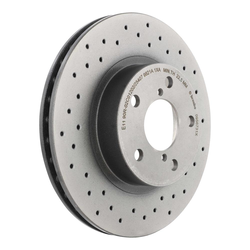 Brembo 09.5673.1X Brembo Xtra Drilled Performance Rotors | Summit