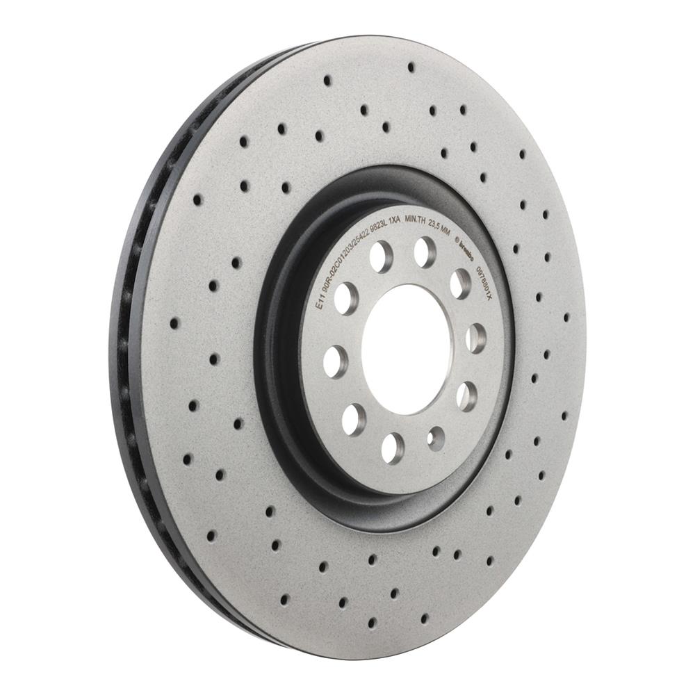 Brembo 09.7880.1X Brembo Xtra Drilled Performance Rotors | Summit