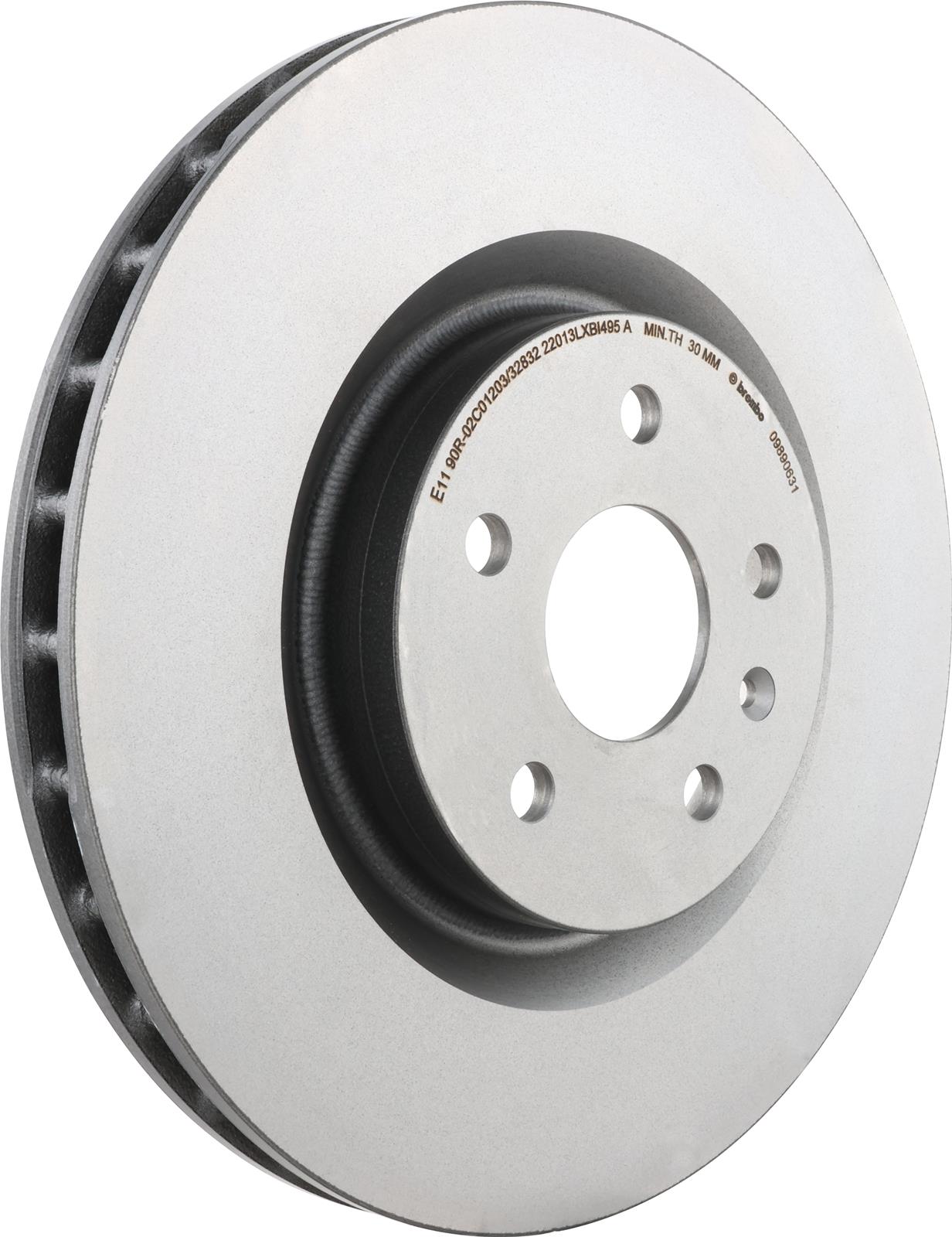 Brembo 09.8906.31 Brembo Prime UV Coated Brake Rotors | Summit Racing