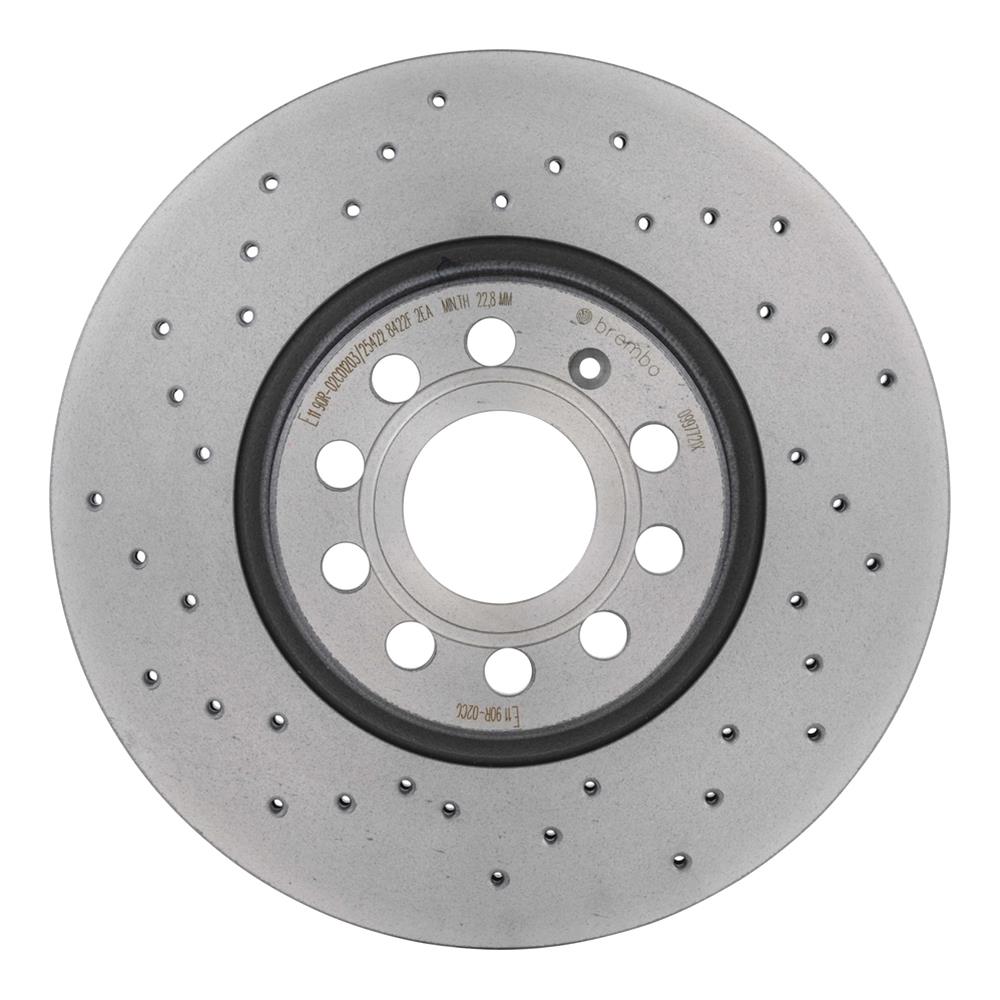 Brembo 09.9772.1X Brembo Xtra Drilled Performance Rotors | Summit