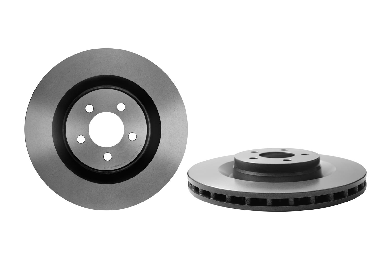 Brembo 09.A183.11 Brembo Premium UV Coated Brake Rotors | Summit Racing