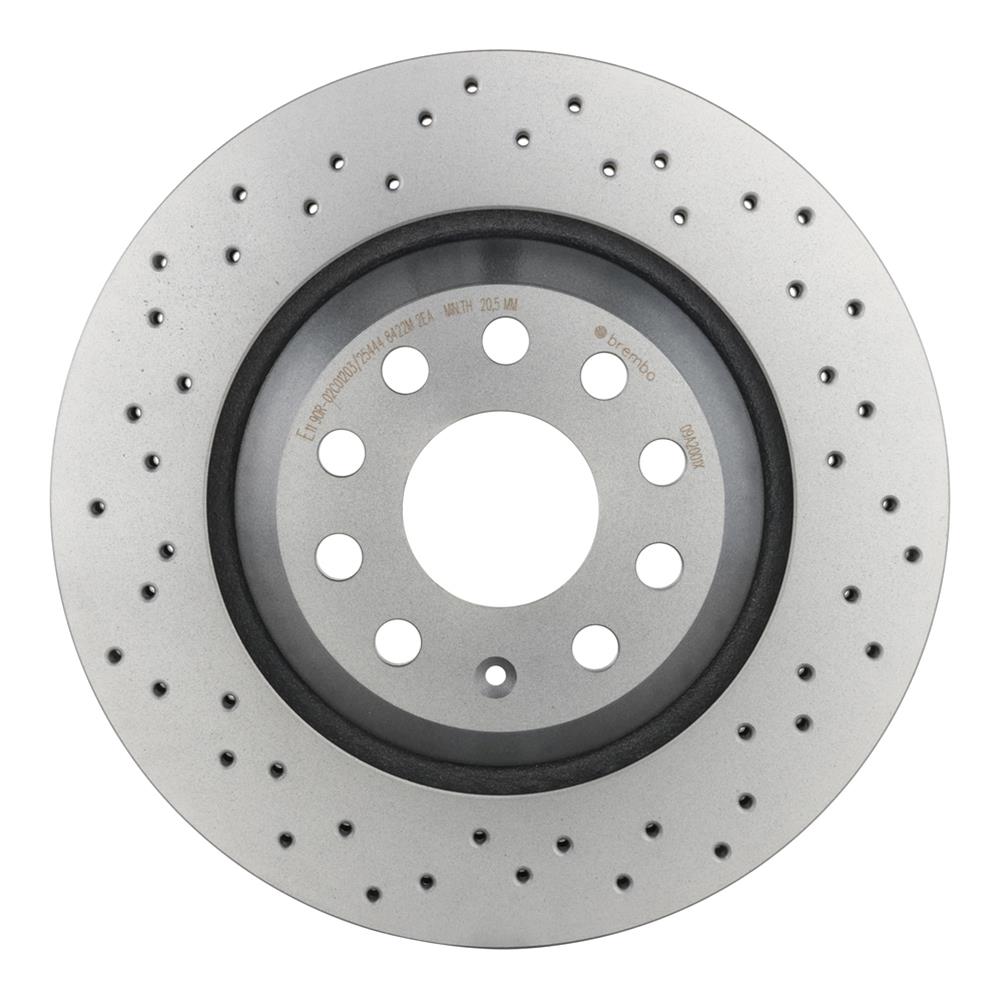Brembo 09.A200.1X Brembo Xtra Drilled Performance Rotors | Summit