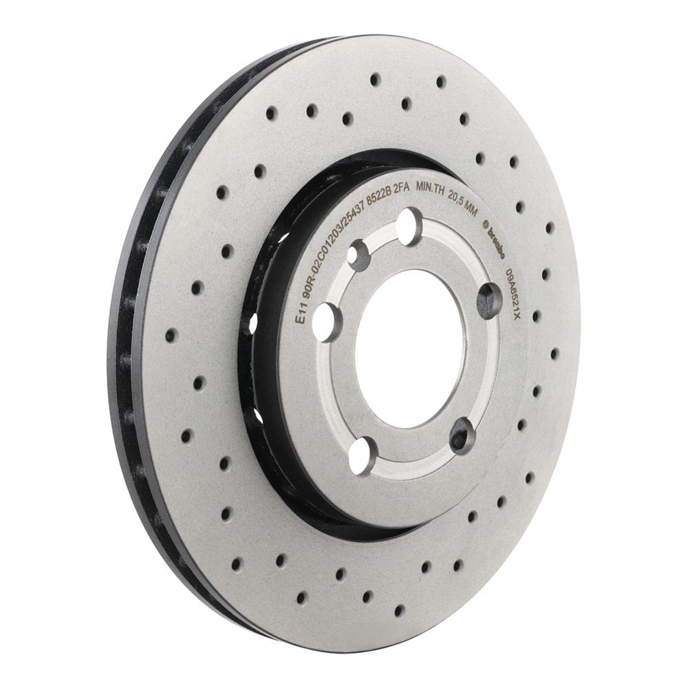 Brembo 09.A652.1X Brembo Xtra Drilled Performance Rotors | Summit