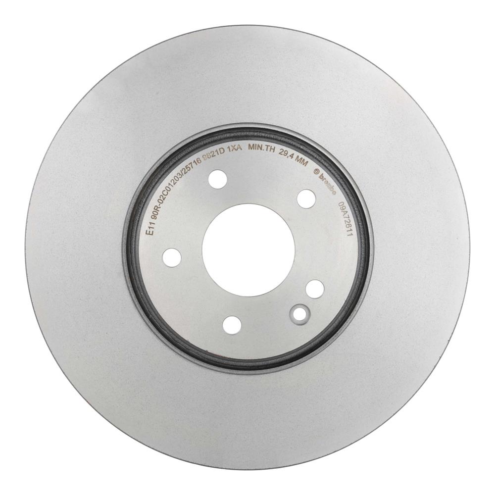 Brembo Prime UV Coated Brake Rotors for 2005-2006 CROSSFIRE, 2000-2002 E430, 2002-2004 SLK32 AMG - 09.A726.11 Rotor, Brembo, Vented, Solid Surface, 12.99 in. Diameter, Iron, UV-Coated, Chrysler, Each thumbnail 3