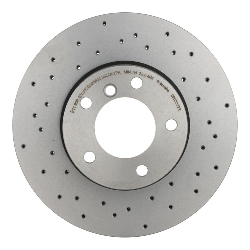 Brembo 09.B337.2X Brembo Xtra Drilled Performance Rotors | Summit