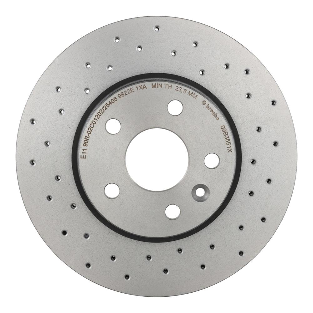 Brembo 09.B355.1X Brembo Xtra Drilled Performance Rotors | Summit
