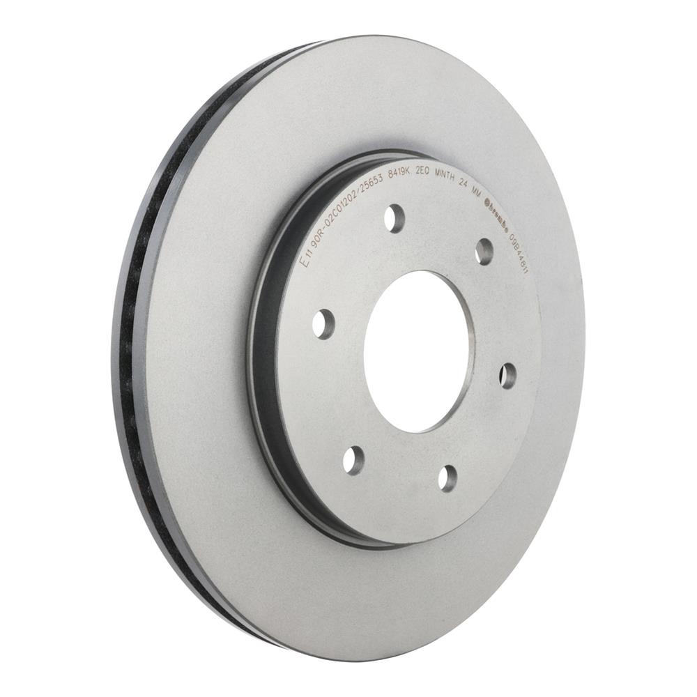 Brembo Prime UV Coated Brake Rotors 09.B448.11 Rotor, Premium Coated, Front, Vented, Solid Surface, 12.60 in. Diameter, Iron, UV-Coated, for Nissan, for Infiniti, Each thumbnail 3