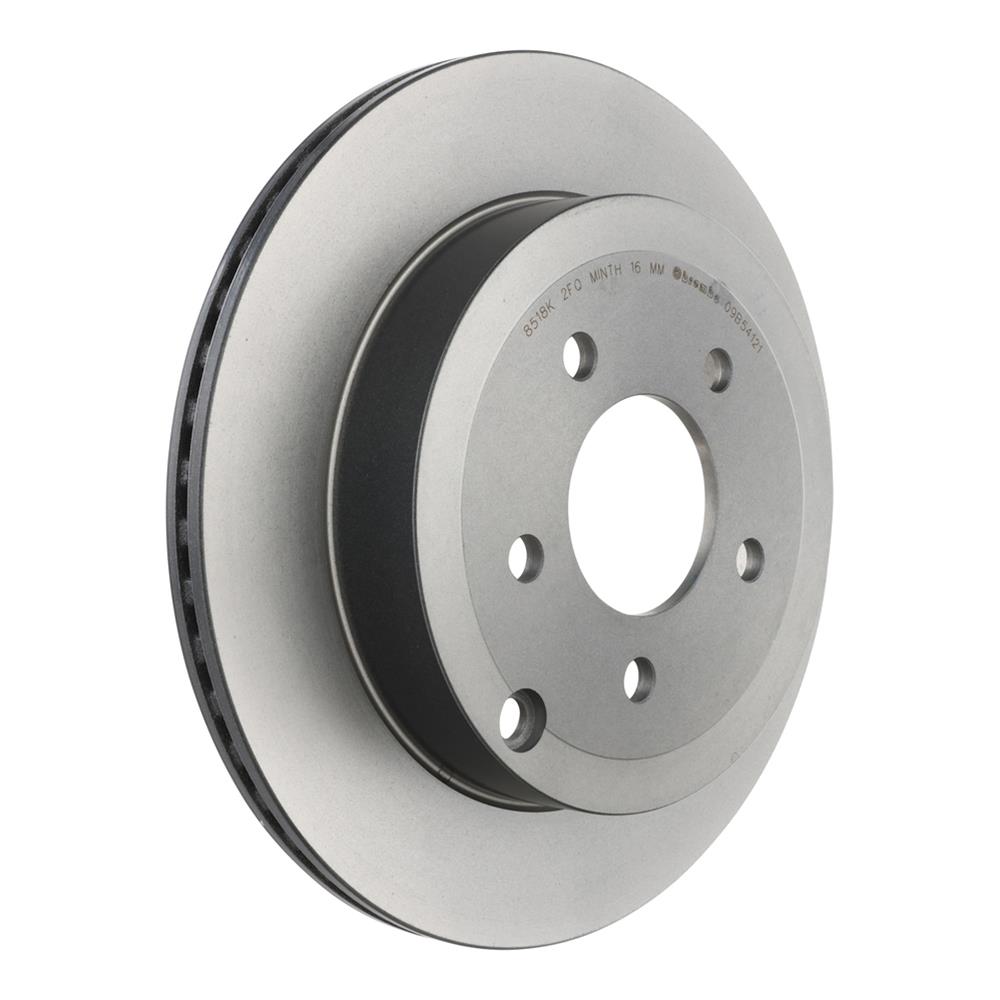Brembo Prime UV Coated Brake Rotors for 2007-2010 EDGE, MKX - 09.B541.21 Rotor, Brembo, Vented, Solid Surface, 11.89 in. Diameter, Iron, UV-Coated, Ford, Each thumbnail 4