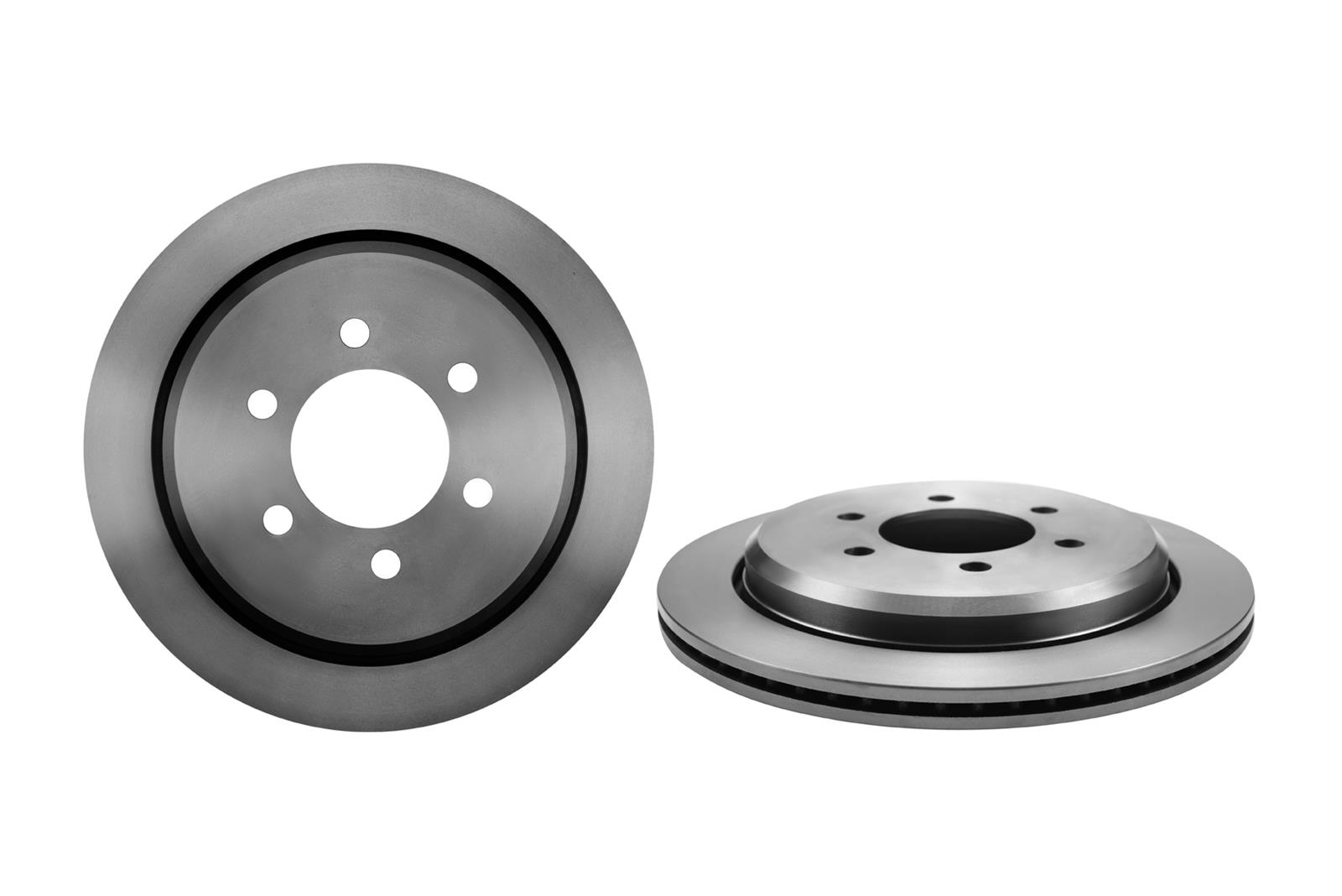 Brembo 09.B619.10 Brembo Premium UV Coated Brake Rotors Summit Racing