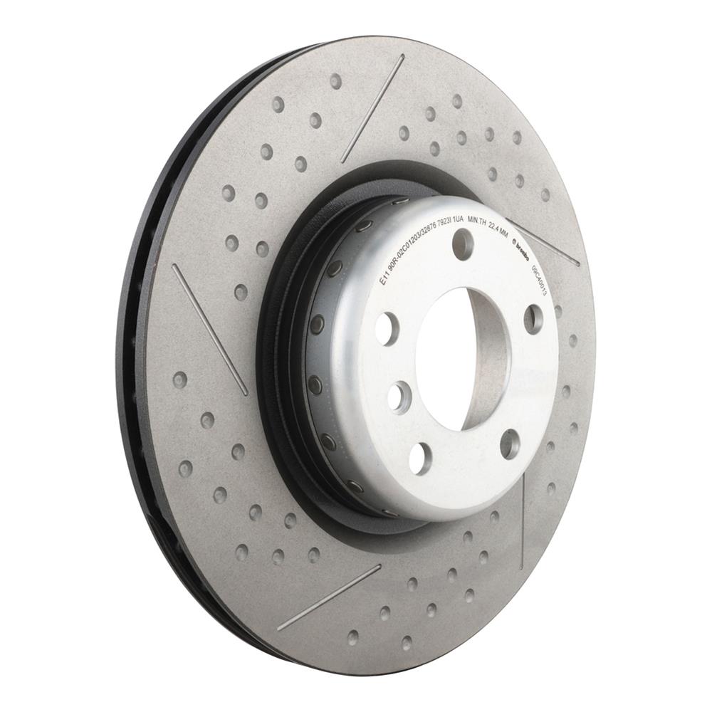 Brembo 09.C400.13 Brembo Prime UV Coated Composite Rotors | Summit