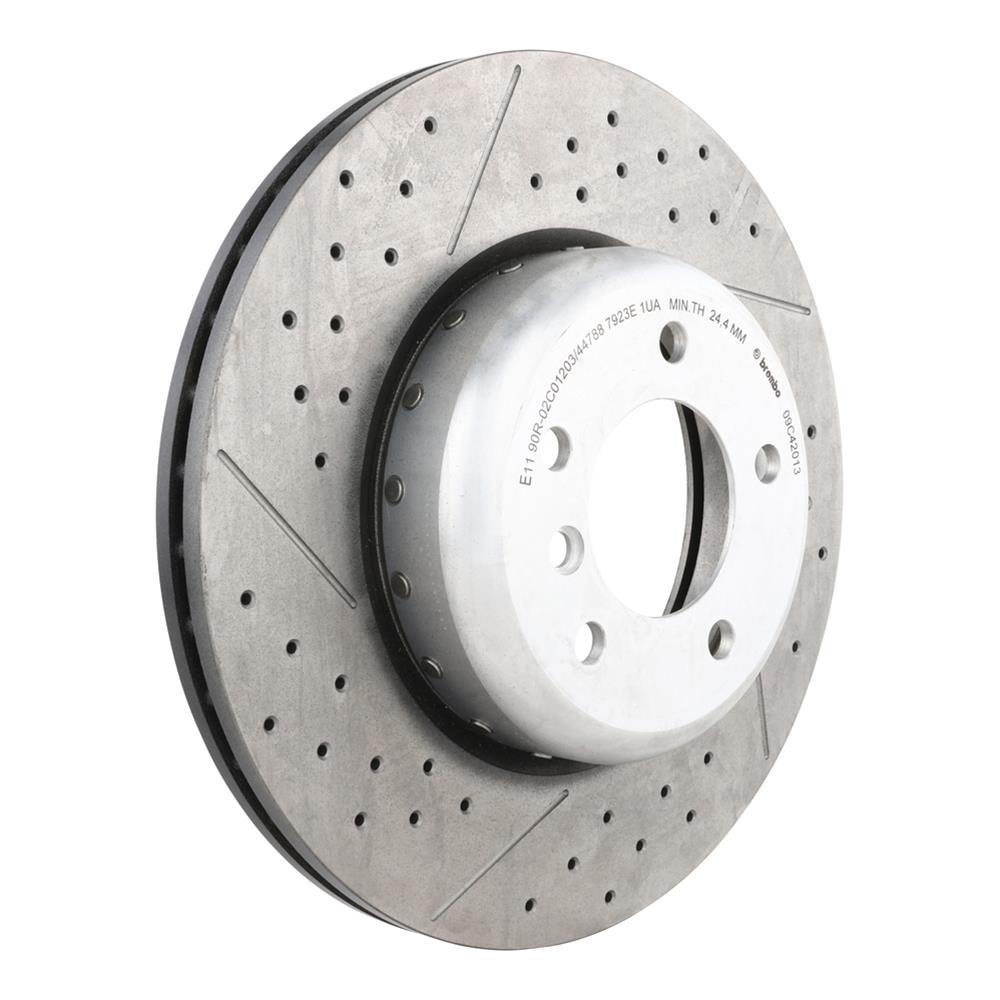 Brembo 09.C420.13 Brembo Prime UV Coated Composite Rotors | Summit