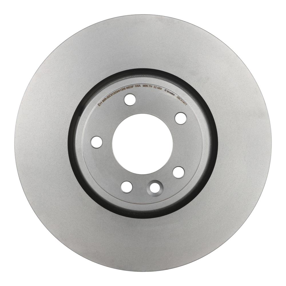 Brembo Prime UV Coated Brake Rotors for 2018-2022 RANGE ROVER SPORT, ROVER, 2018-2024 DISCOVERY - 09.C514.11 Rotor, Brembo, Vented, Solid Surface, 13.74 in. Diameter, Iron, UV-Coated, Land Rover, Each thumbnail 3