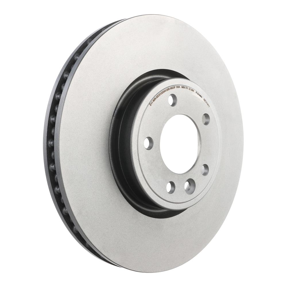 Brembo Prime UV Coated Brake Rotors for 2018-2022 RANGE ROVER SPORT, ROVER, 2018-2024 DISCOVERY - 09.C514.11 Rotor, Brembo, Vented, Solid Surface, 13.74 in. Diameter, Iron, UV-Coated, Land Rover, Each thumbnail 4
