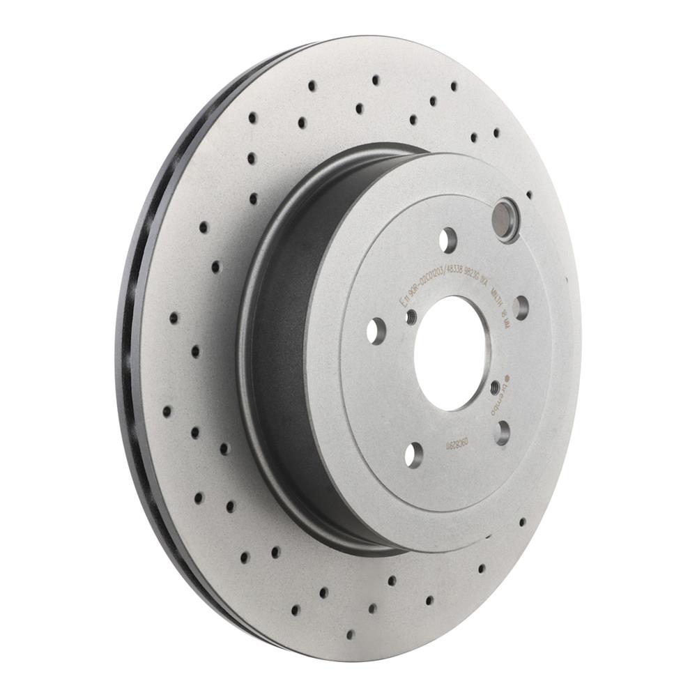 Brembo 09.C829.11 Brembo Prime UV Coated Brake Rotors | Summit Racing