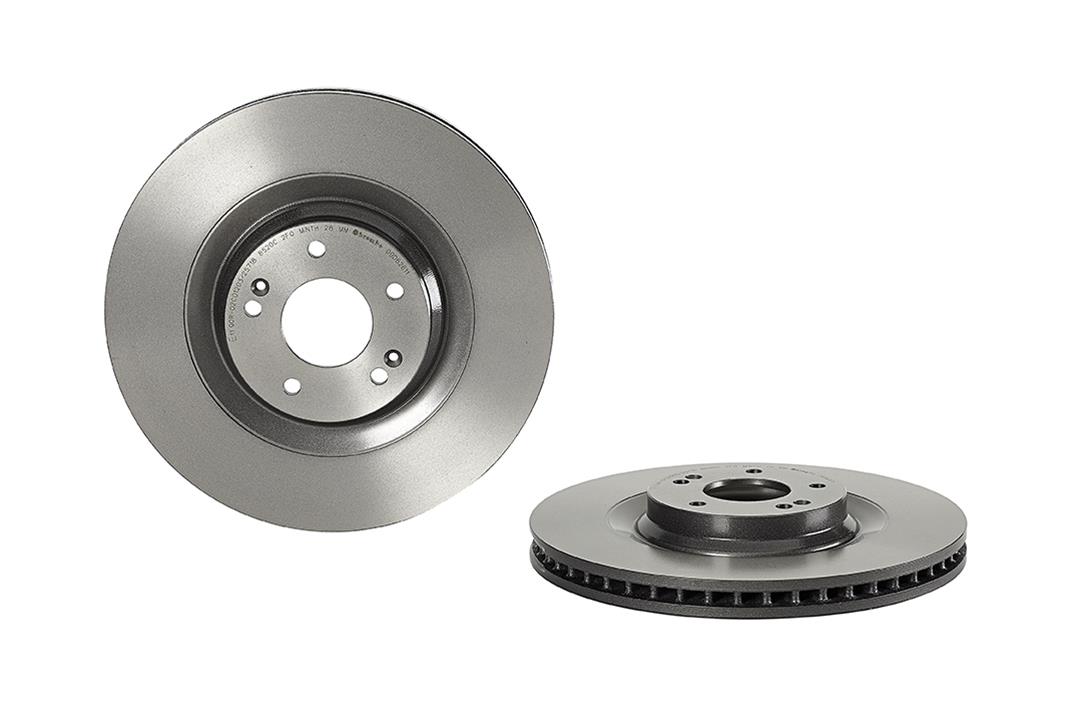 Brembo 09.D626.11 Brembo Premium UV Coated Brake Rotors Summit Racing