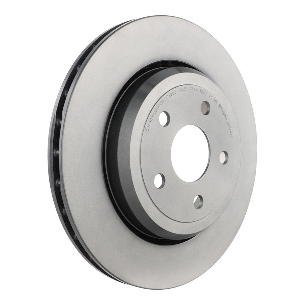 Brembo 09.N247.11 Brembo Prime UV Coated Brake Rotors | Summit Racing