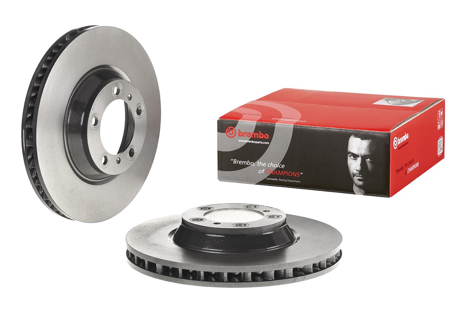 Brembo 09.C986.21 Brembo Prime UV Coated Brake Rotors | Summit Racing