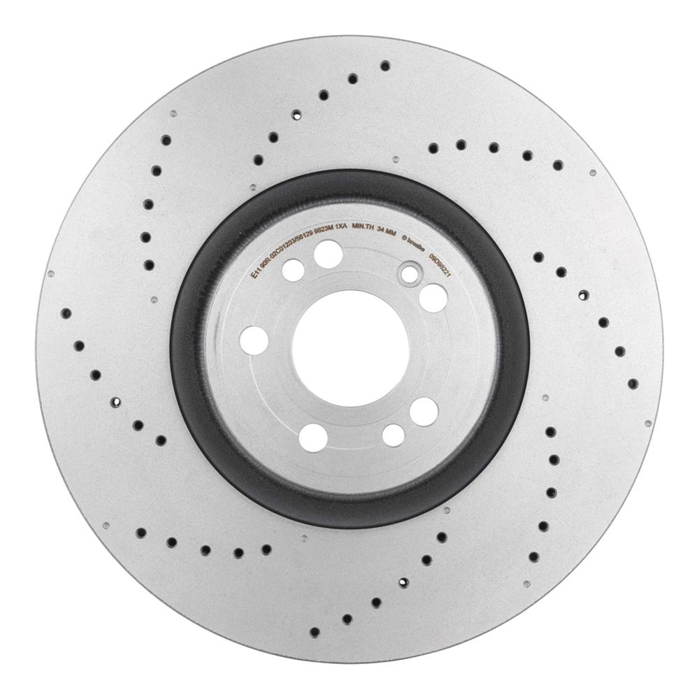 Brembo 09.D982.21 Brembo Prime UV Coated Brake Rotors | Summit Racing
