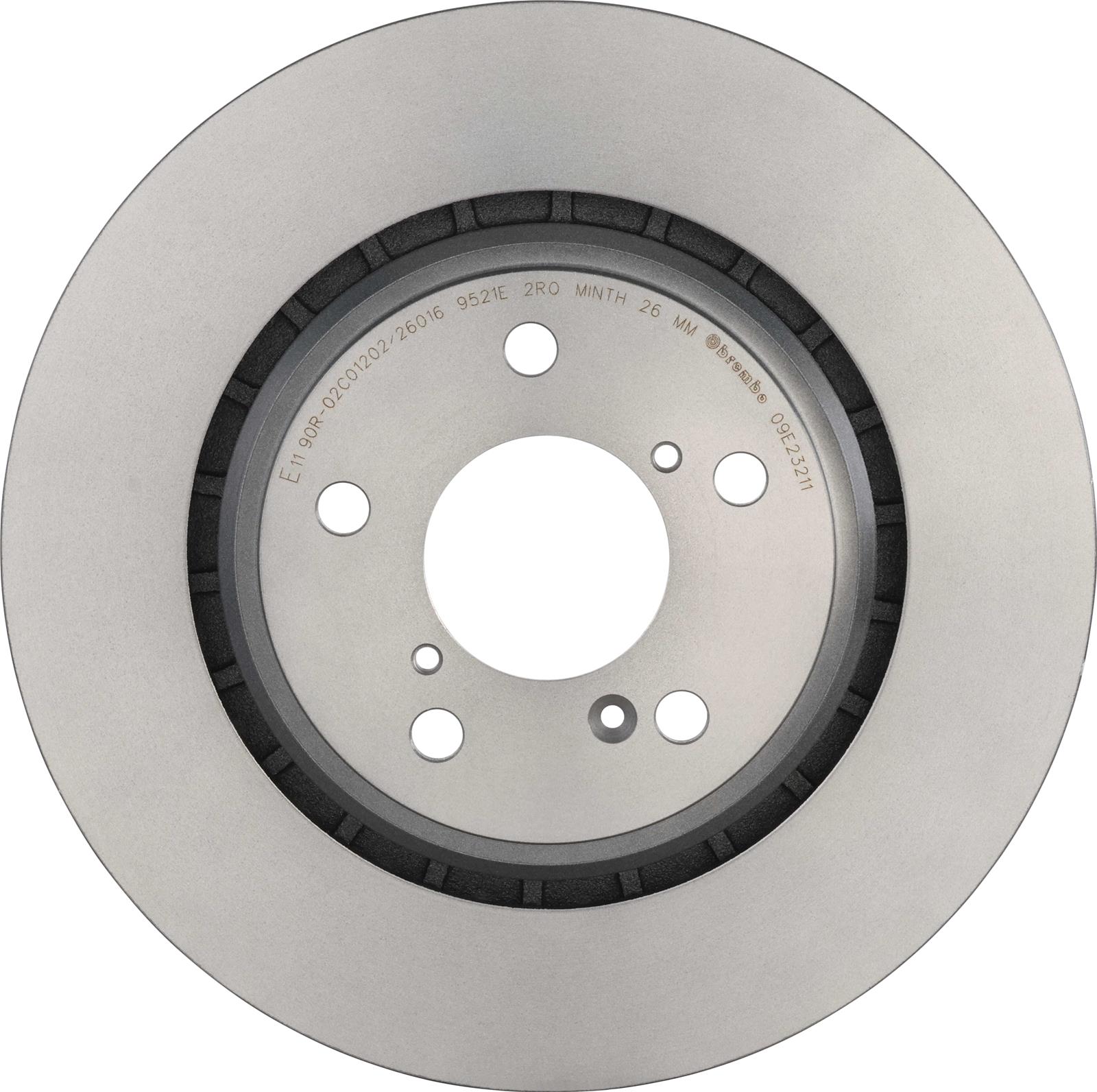 Brembo 09.E232.11 Brembo Prime UV Coated Brake Rotors | Summit Racing