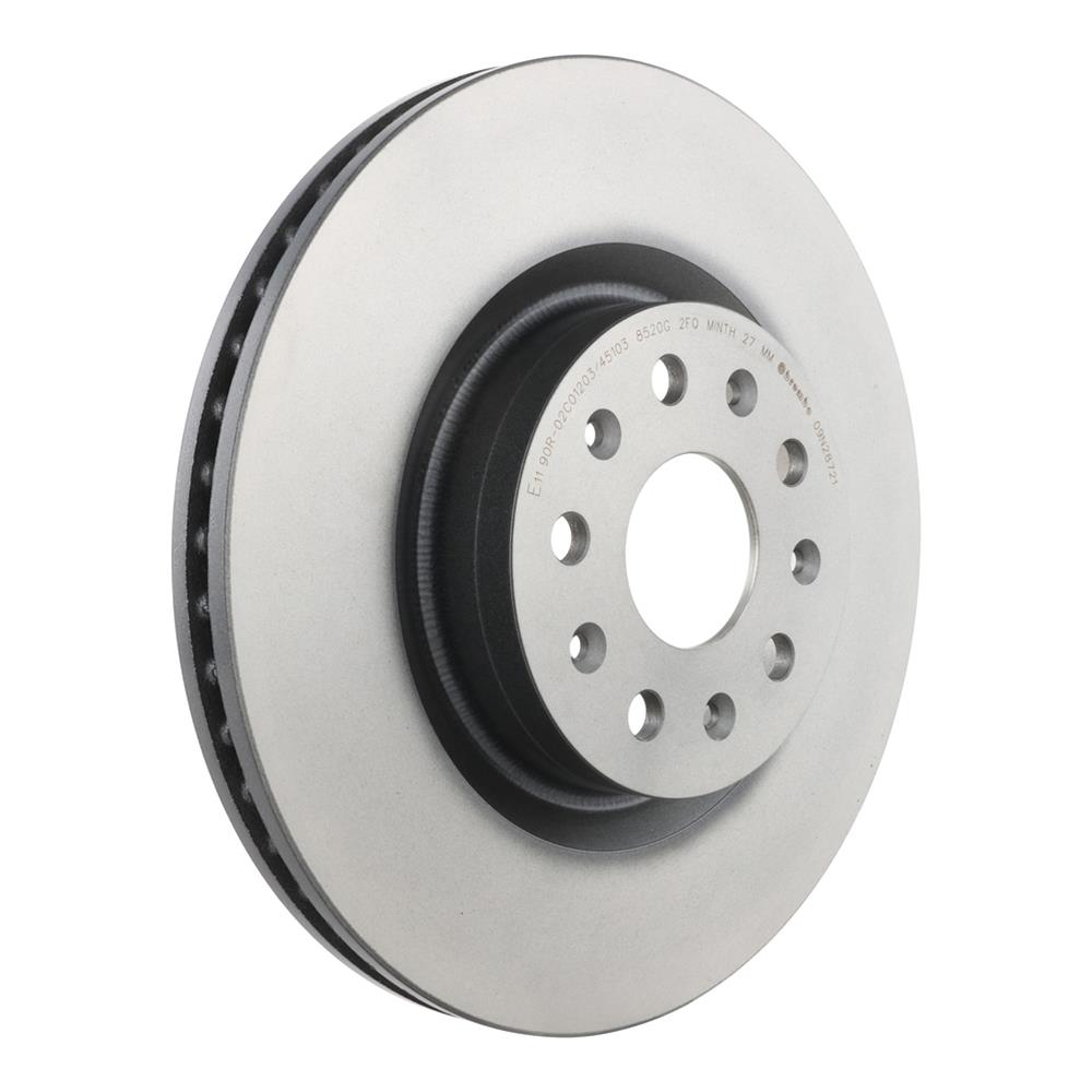 Brembo 09.N287.21 Brembo Prime UV Coated Brake Rotors | Summit Racing