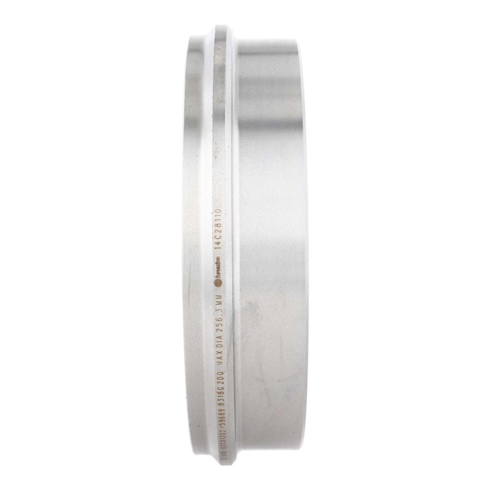 Brembo Brake Drums for 2009-2012 ESCAPE, 2009-2011 MARINER - 14.C281.10 Drum, Cast Iron, Natural, Ford, Mercury, Each thumbnail 5
