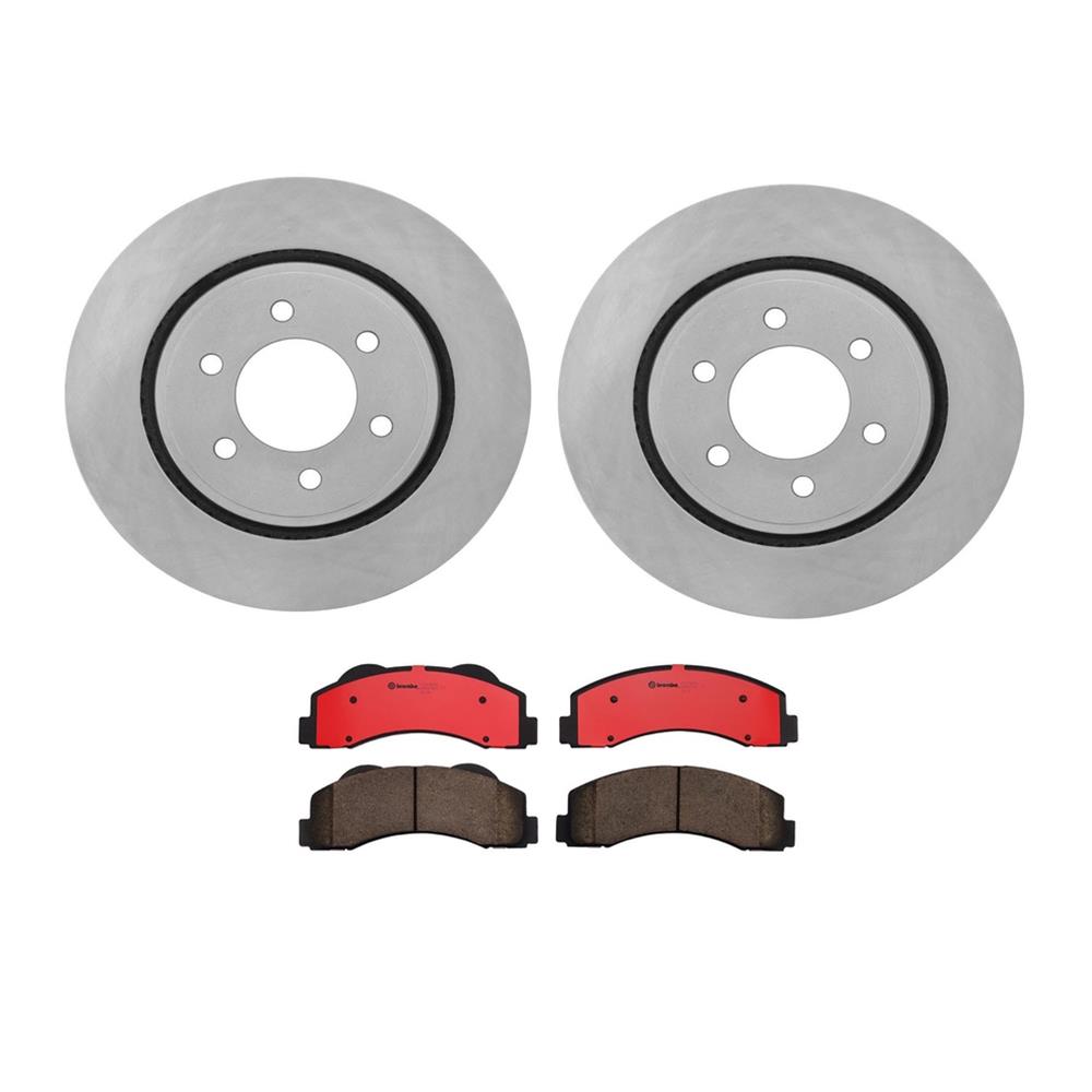 Brembo KT00646 Brembo Disc Brake Pad and Rotor Kits | Summit Racing