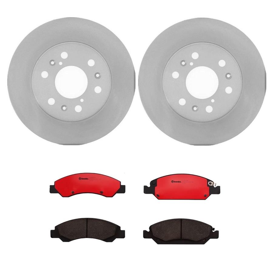 Brembo KT00676 Brembo Disc Brake Pad and Rotor Kits | Summit Racing