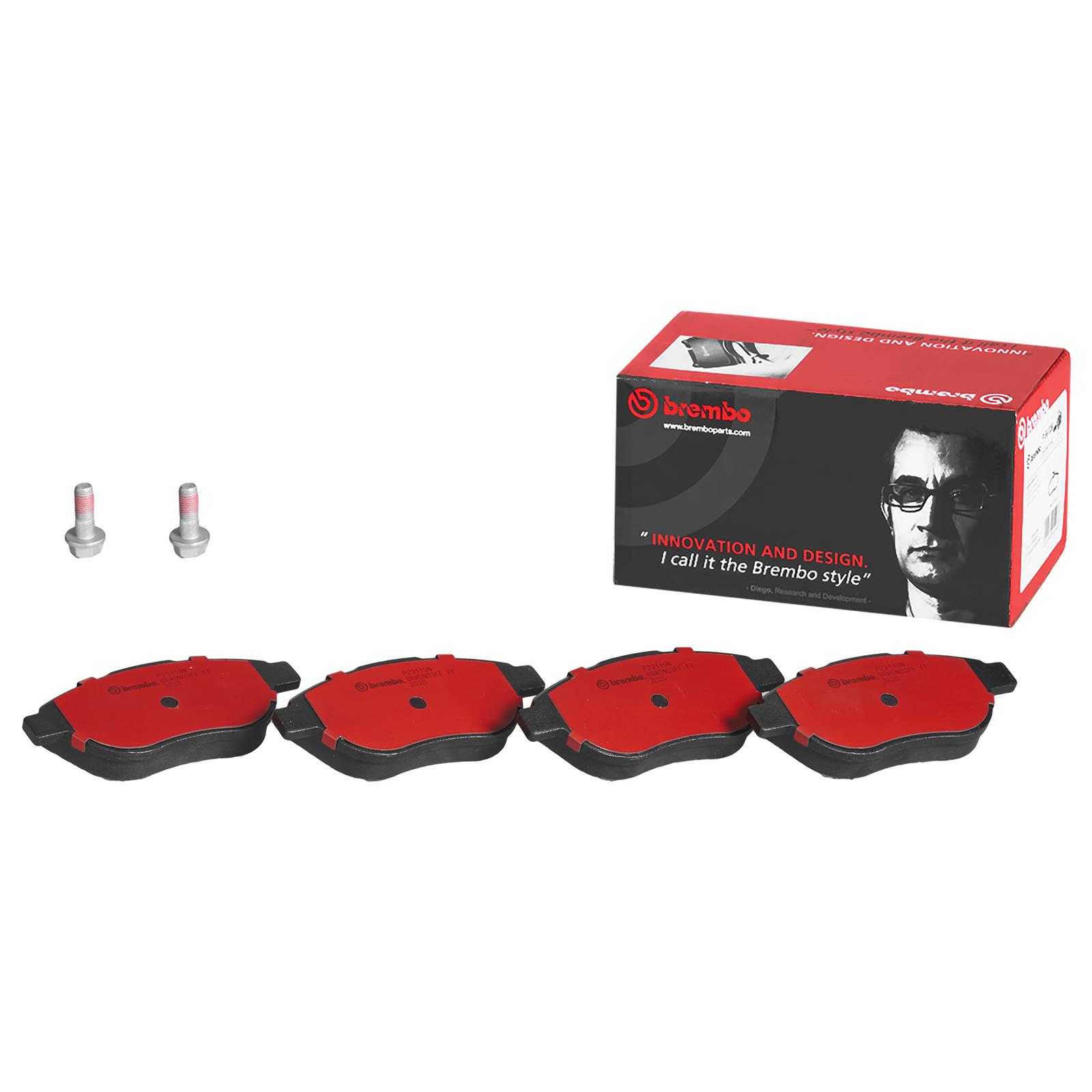 OE Rear Brembo Ceramic Disc Brake Pads Set Kit For 08-17 Accord / 09-14 TSX - View #11