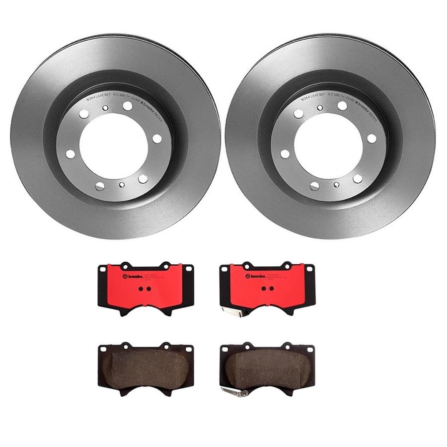 Brembo KT00904 Brembo Disc Brake Pad and Rotor Kits | Summit Racing