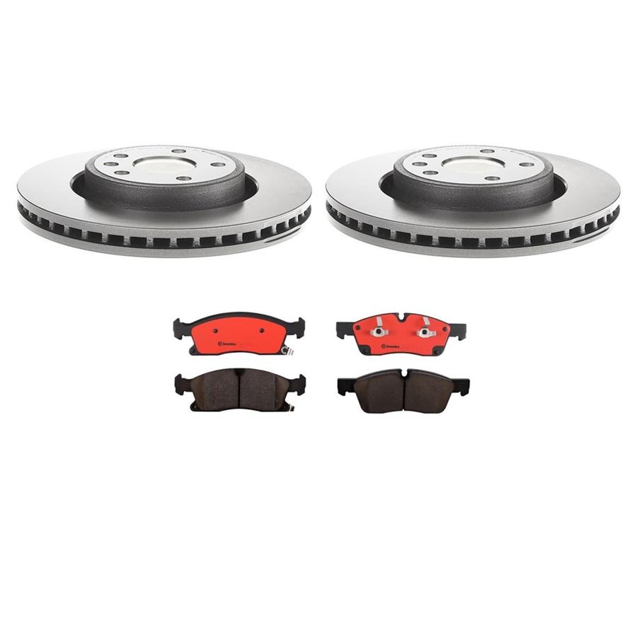 Brembo KT00990 Brembo Disc Brake Pad and Rotor Kits | Summit Racing