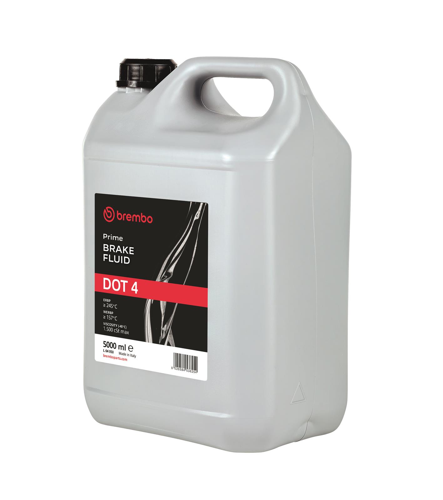 Brembo DOT 4 Brake Fluid L04050 Fluid, Brembo, 4, 5.0 Liters, Each thumbnail 2