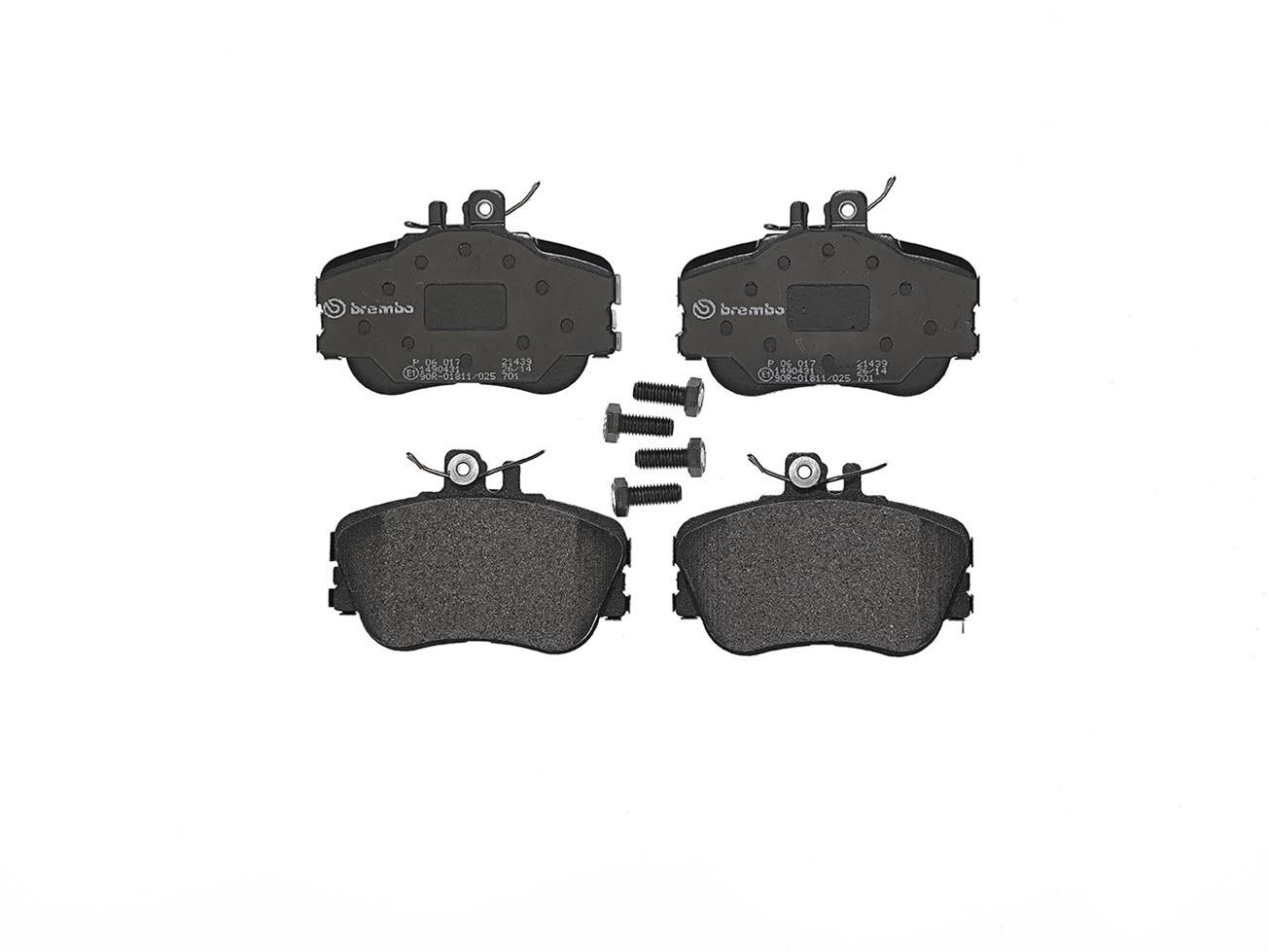 Brembo P06017 Brembo LowMet Brake Pads Summit Racing