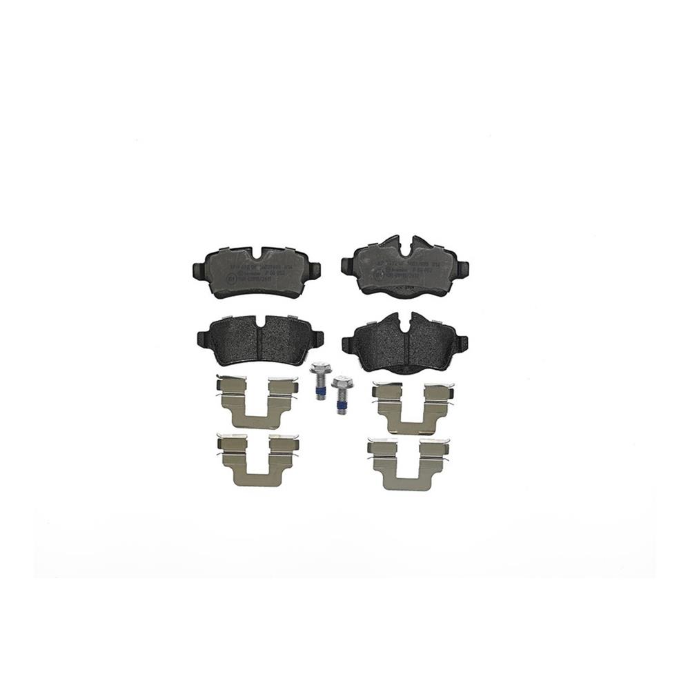 Brembo Low-Met Brake Pads P06052 Pads, Low-Met, Semi-Metallic, Mini, Rear, Set thumbnail 3