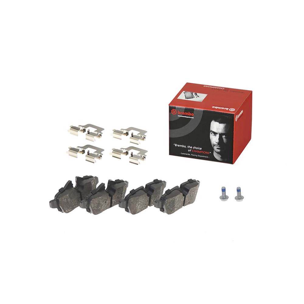 Brembo Low-Met Brake Pads P06052 Pads, Low-Met, Semi-Metallic, Mini, Rear, Set thumbnail 2