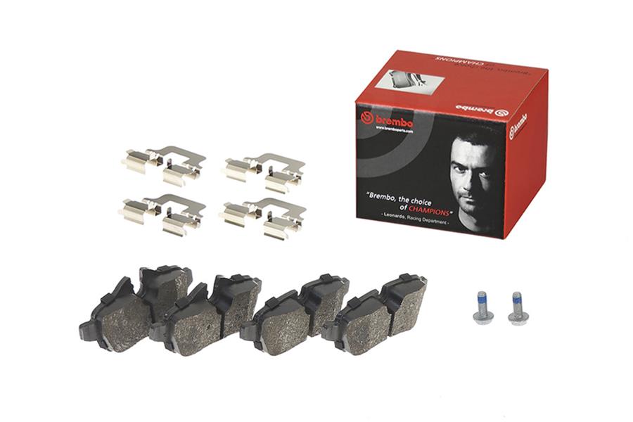 Brembo Low-Met Brake Pads P06052 Pads, Low-Met, Semi-Metallic, Mini, Rear, Set thumbnail 5