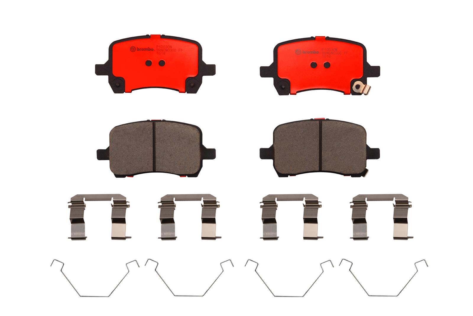 Brembo P10030N Brembo NAO Ceramic Brake Pads | Summit Racing