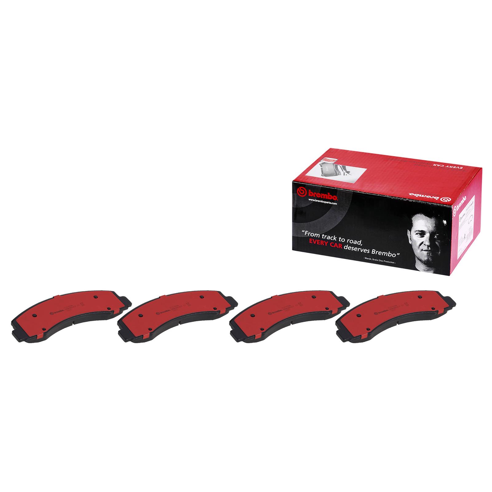 Brembo P24166N Brembo NAO Ceramic Brake Pads | Summit Racing