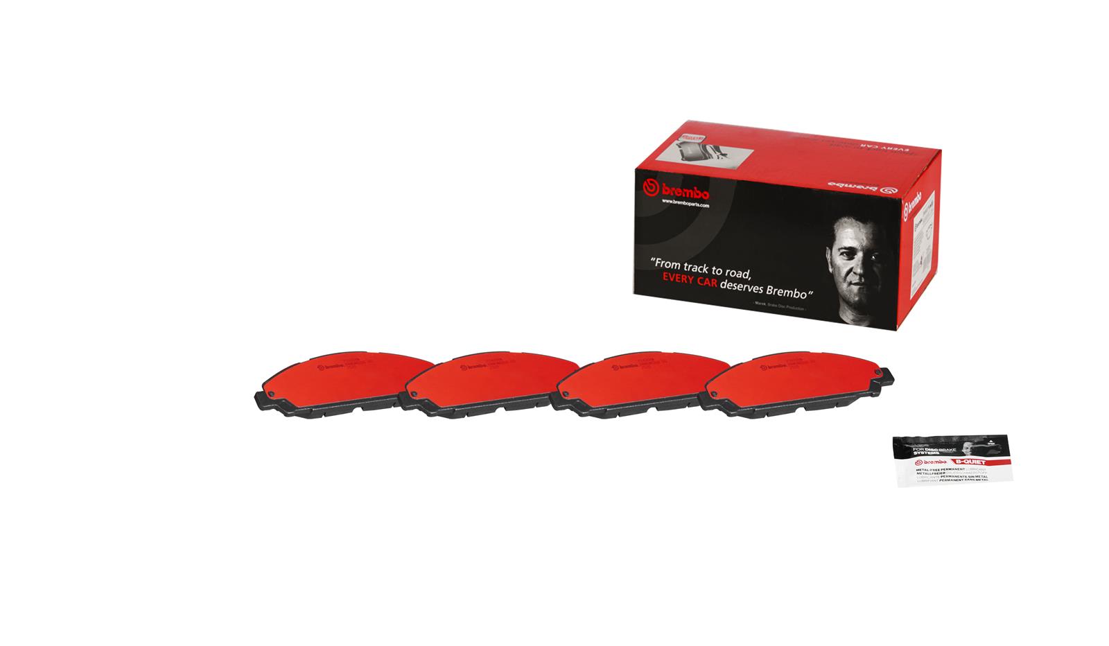 Brembo P24206N Brembo NAO Ceramic Brake Pads | Summit Racing