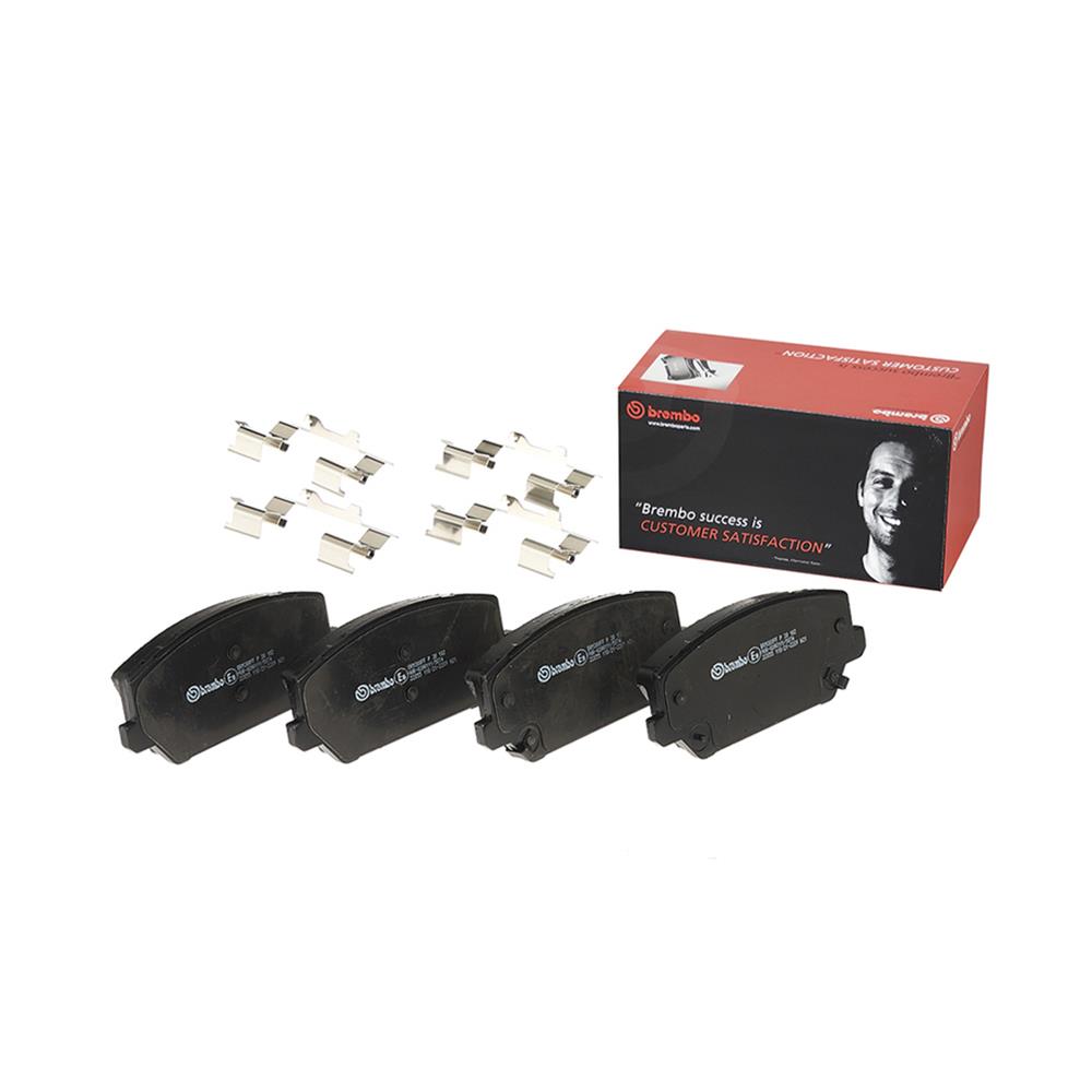 Brembo P30102 Brembo Low-Met Brake Pads | Summit Racing